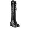 Altercore - Bianca Platform overknee Boots - Black Product image